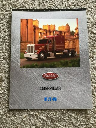1996 Peterbilt Caterpillar Engine For Heavy - Duty Trucks Sales Handout.