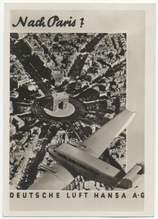 Airline Issue Postcard - Deutsche Lufthansa 