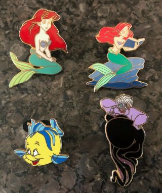 Disney Little Mermaid Set of 21 Pins,  Ariel,  Ursula,  Eric and More 4