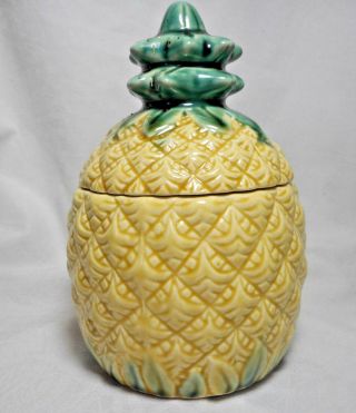 Pineapple Shape Tiki Mug Covered With Straw Hole 6 Inch Bc - 118 Bamboo Of China