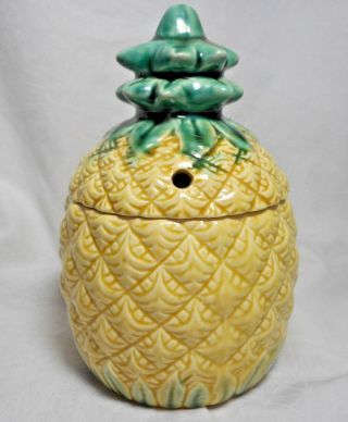 Pineapple Shape Tiki Mug Covered with Straw Hole 6 Inch BC - 118 Bamboo of China 2
