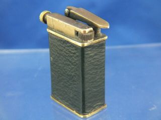 Vintage Antique Handmade Brass Trench Art Lift Arm Lighter Briquet Feuerzeug Ww1