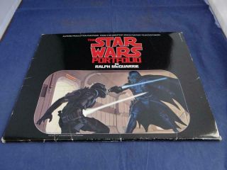 Vintage 1st Edition 1977 The Star Wars Portfolio By Ralph Mcquarrie - Complete