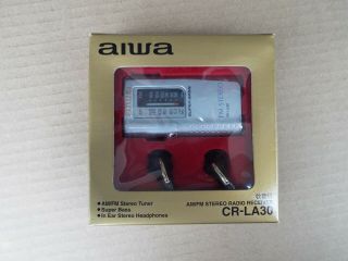Vintage Aiwa Cr - La30 Am/fm Stereo Radio Receiver,  Collectible Aiwa Radio