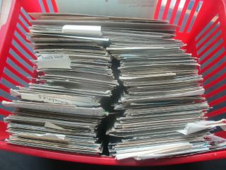 Estate: Postcards Unchecked Unsorted As Received Heaps (b755)
