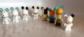 Disney 101 Dalmatians Vinylmations Complete Set with CHASER 3