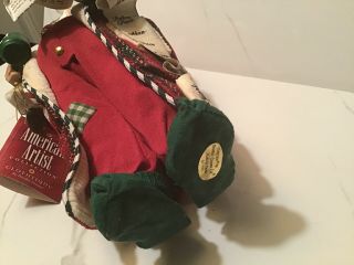 CLOTHTIQUE POSSIBLE DREAMS SANTA CLAUS DECEMBER 26 AMERICAN ARTIST ROBE SLIPPERS 5