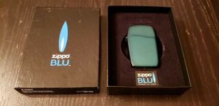 Zippo Blu Butane Lighter Made In Usa