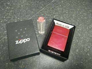 Zippo Lighter - Candy Apple Red