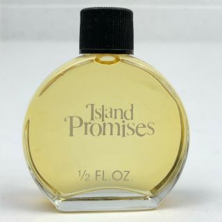 Vintage Island Promises 1/2 Fl Oz Fragrance Perfume Rare