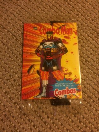 1996 Marvel Comics Combo Man Human Torch Card 1 Very Rare
