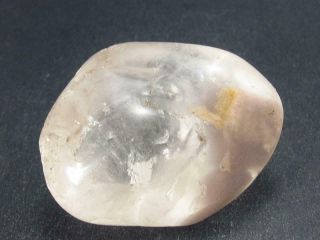 Rare Polished Lithium Quartz Crystal From Brazil 18.  7 Grams - 1.  3 "