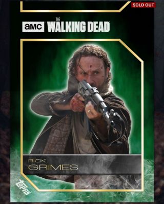 Topps The Walking Dead Digital Card Trader Haze Complete Set [57 Total Cards]