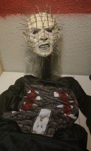 Halloween Mask Horror Movie Hellraiser Pinhead Doug Bradly Mask And Costume