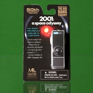 Master Replicas 2001 A Space Odyssey: Hal 9000 16gb Usb 3.  0 Flash Drive