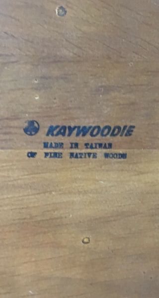 Vintage Estate Kaywoodie 10 Pipe Stand & Internal Humidor - 7