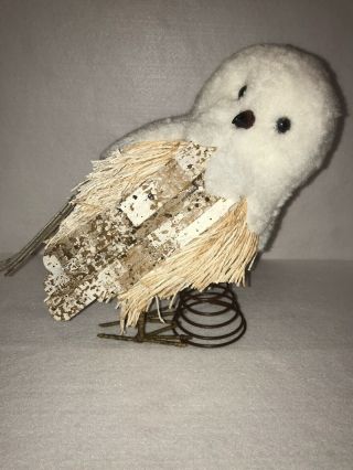 Owl - Snowy Owl Christmas Tree Topper - Pottery Barn