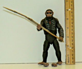 Planet of the Apes CAESAR action figure NECA,  loose with accessories 2