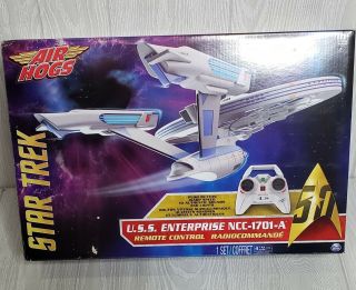 Air Hogs,  Star Trek U.  S.  S Enterprise Ncc - 1701 - A,  Control Drone Lights/sounds