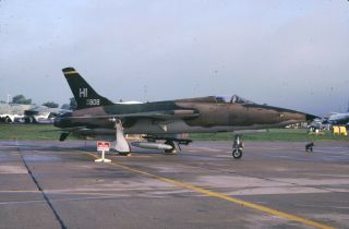 Aircraft Slide Usaf F - 105 57 - 5808 1978