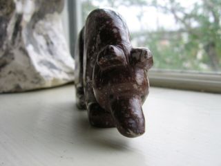 BRIAN YATSATTIE Zuni fetish Bear Native American Carving Wild horse Magnesite 7