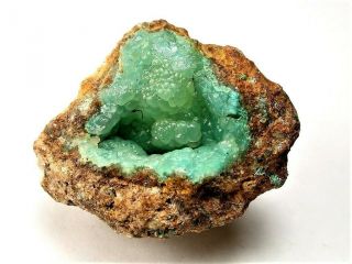 Minerals : Greenish Blue Botryoidal Smithsonite From Kelly Mine,  Mexico,  Usa
