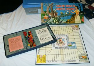 Vintage 1937 Disney Snow White And The Seven Dwarfs Board Game - Complete & Exc
