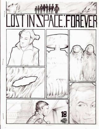 Lost In Space Forever 18 - 1980 Irwin Allen Fanzine - James Palmiotti Cover
