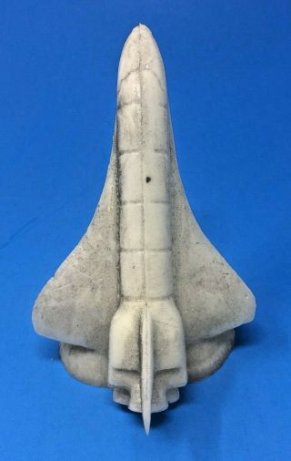 Mold A Rama Space Shuttle Moldville Version In Translucent White (m6)