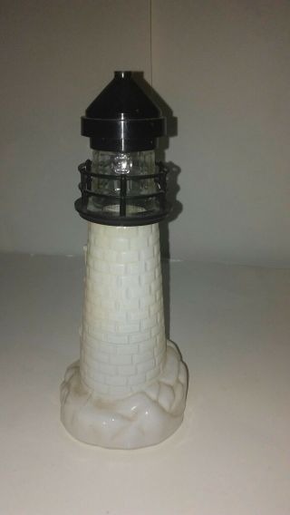Vintage Old Spice Lighthouse Decanter After Shave Lotion 6 Oz.
