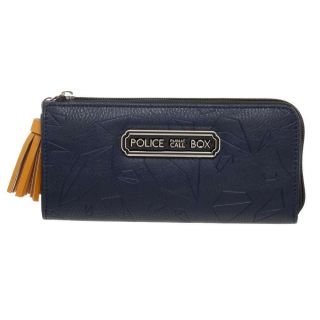 Doctor Who Deluxe Faux Leather L - Zip Wallet
