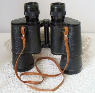 Vintage Tasco Imperial Binoculars 7x50 W/leather Case 1000 Yd/372 Ft Made Japan