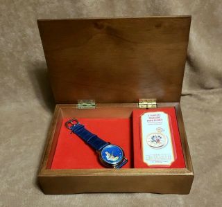 Pocahontas Disney Watch Collector Club Series V Fossil In Music Box Limited
