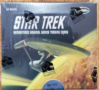 Star Trek Remastered Series - Box (24 Packs) Autos