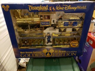 Walt Disney Railroad Golden Edition Train Set 50 Years - Never Opened.