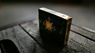 GOLD ARTIFICE The Black Club Playing Cards Deck from Ellusionist RARE 4