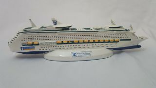 Royal Caribbean Adventure Of The Seas Model Cruise Ship Resin Travel Souvenir 3