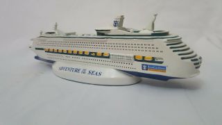 Royal Caribbean Adventure Of The Seas Model Cruise Ship Resin Travel Souvenir 4