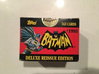 1989 Batman Trading Cards Deluxe Reissue Edition Box Set
