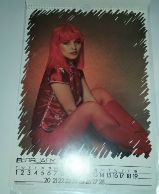Blondie The OFFICIAL 1983 Calendar Debbie Harry Color Poster Style 7