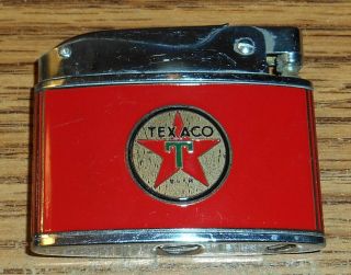 Vintage Texaco Westglen Service Station Ltd.  Flat Advertising Lighter/rare