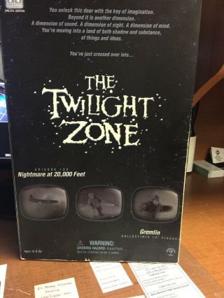 Nightmare At 20000 Feet The Twilight Zone 12” Collectible Figure