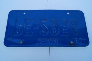 1981 Tennessee State License Plate Car Tag Truck Auto 5