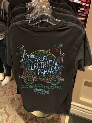 Disneyland The Main Street Electrical Parade Shirt And Cap With Tags