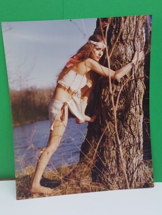 Vintage Nude 8x10 Photo Amateur Print Native American
