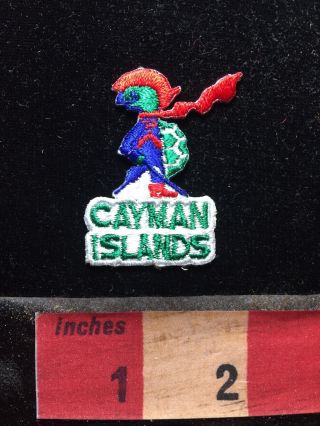 Small Cayman Islands Frog Caribbean Islands Patch 76ff