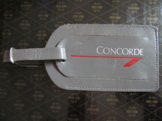 Concorde Luggage Tag Aeroplane British Airways Ba Collectable