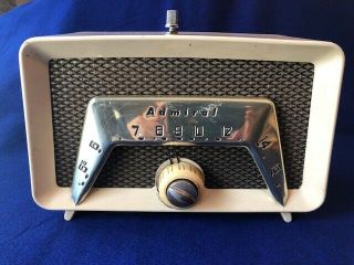 1954 Admiral Tube Radio Model 6c23an Vintage In