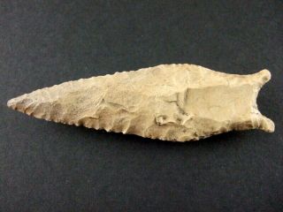 Fine Authentic 4 Inch Collector Grade Tennessee Cumberland Point Arrowheads 3