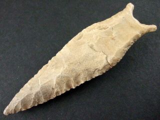 Fine Authentic 4 Inch Collector Grade Tennessee Cumberland Point Arrowheads 4